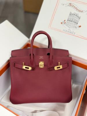 wholesale quality hermes birkin 25 swift bordeaux